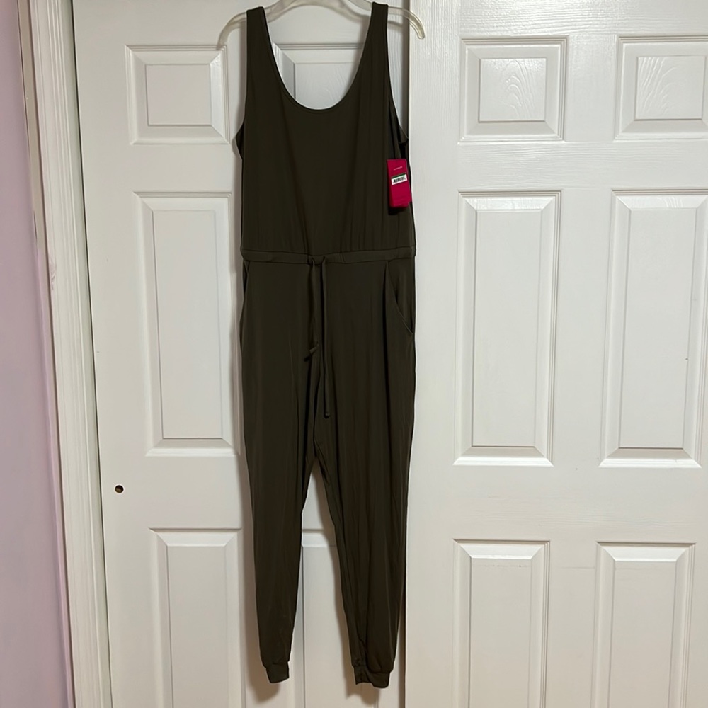 NWT Commando Butter Tank Jumpsuit in Basil size Large
